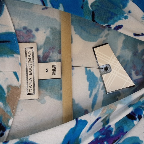 Dana Buchman top NWT SZ M - Picture 3 of 6